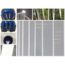 Qbc Craft High Intensity Reflective Sticker Decals 7 Piece Bicycle Safety Kit for Helmets  Bikes  Baby Strollers  Scooters  Cars  Motorcycle  Trucks Trailer Driveway DIY Reflectors by - B07FL8RGCZ